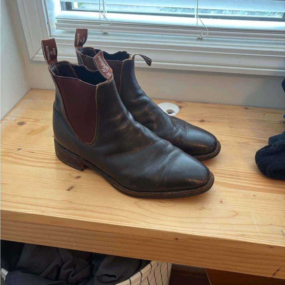 RM Williams Men's Brown Leather Chelsea Boots AU10.5 (US11) - Picture 5 of 5